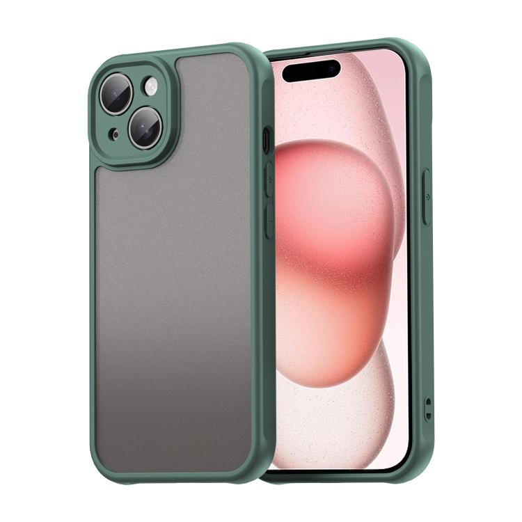 Fan Dun Series Frosted Hybrid Phone Case for iPhone 11–13