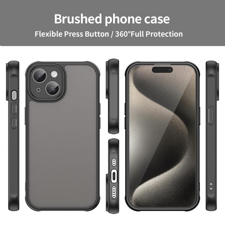 Fan Dun Series TPU Hybrid PC Frosted Phone Case, For iPhone 14 Plus, For iPhone 14, For iPhone 14 Pro, For iPhone 14 Pro Max, For iPhone 13 Pro Max, For iPhone 13 Pro, For iPhone 13, For iPhone 12, For iPhone 12 Pro Max, For iPhone 12 Pro��������������...