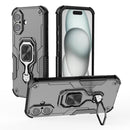 Metal Kickstand TPU Hybrid PC Phone Case, For iPhone 16 P...