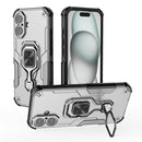 Metal Kickstand TPU Hybrid PC Phone Case, For iPhone 16 P...