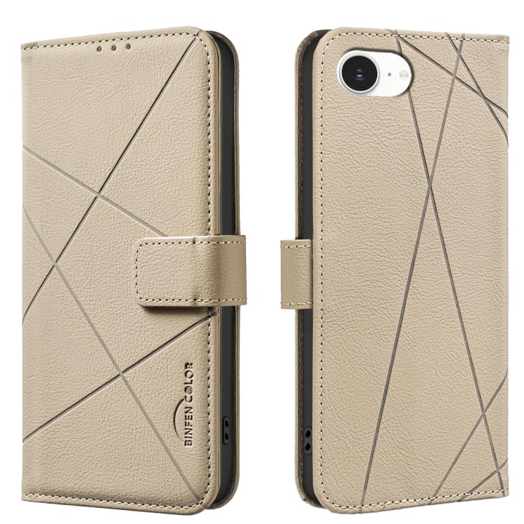 Geometric Pattern RFID Leather Phone Case