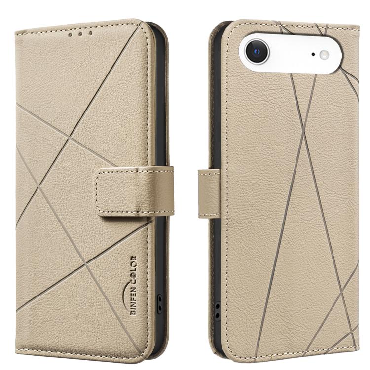 Geometric Pattern RFID Leather Phone Case