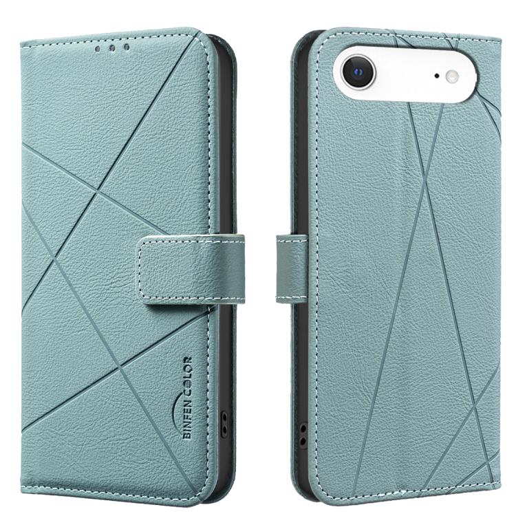 Geometric Pattern RFID Leather Phone Case