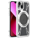 Silicone Cooling Hollow Metal MagSafe Phone Case���������...