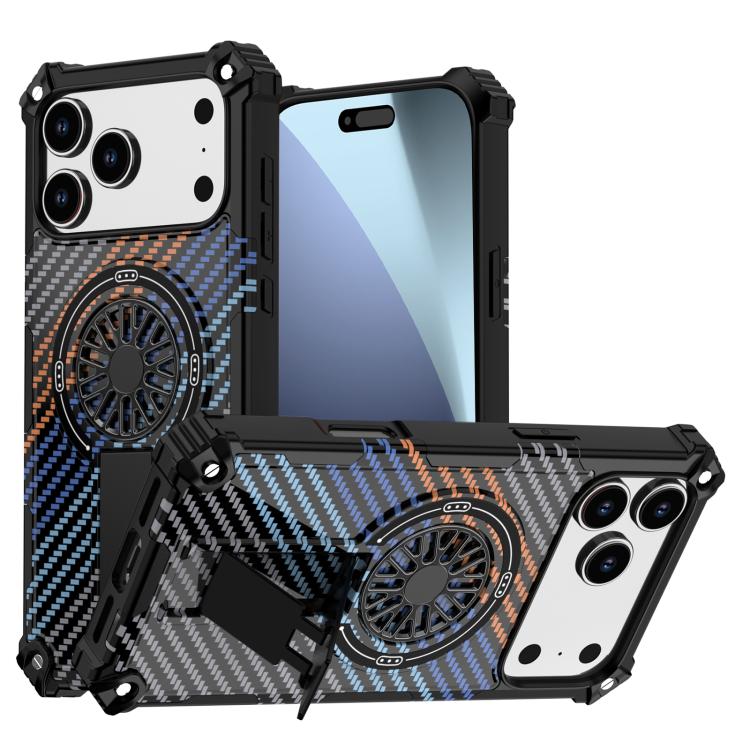 Camouflage Kickstand Rotating Shaft MagSafe Phone Case