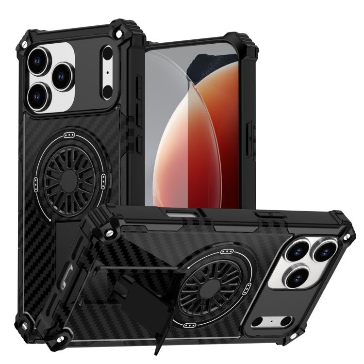 Camouflage Kickstand Rotating Shaft MagSafe Phone Case