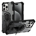 Camouflage Kickstand Rotating Shaft MagSafe Phone Case