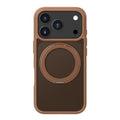 iPhone 17 Pro Max MagSafe Case – Frosted Acrylic Hybrid with Magnetic Holder