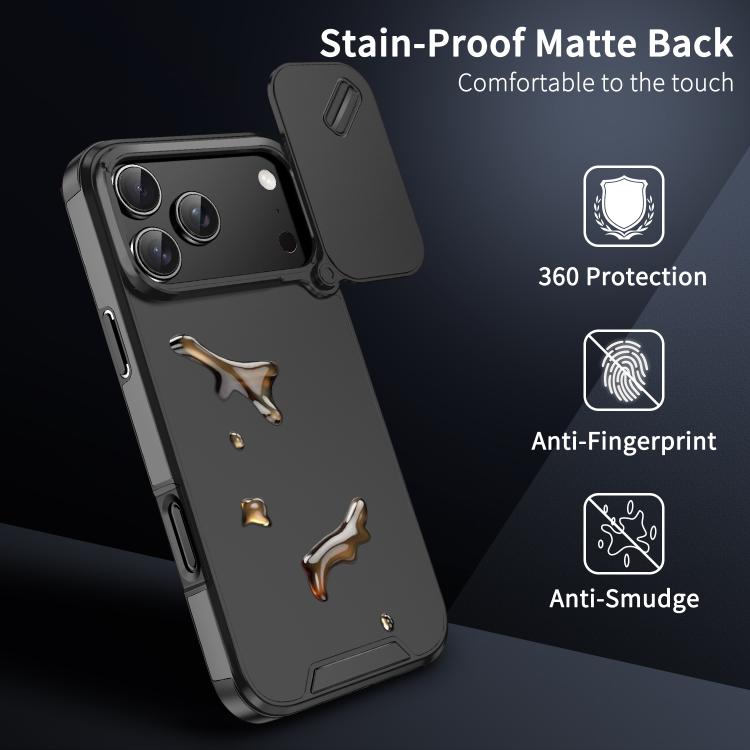 Sliding Camshield TPU + PC Phone Case