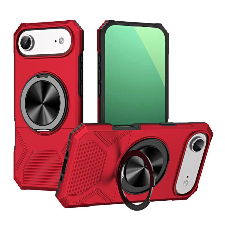 Alloy Rotating Holder MagSafe Shockproof Phone Case