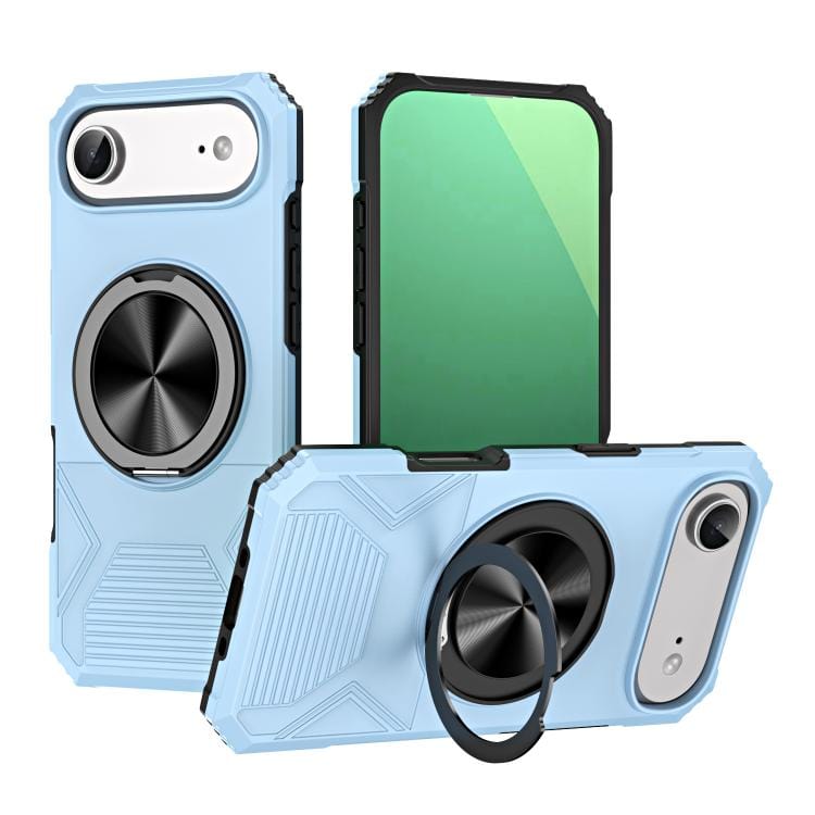 Alloy Rotating Holder MagSafe Shockproof Phone Case