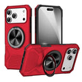 Alloy Rotating Holder MagSafe Shockproof Phone Case
