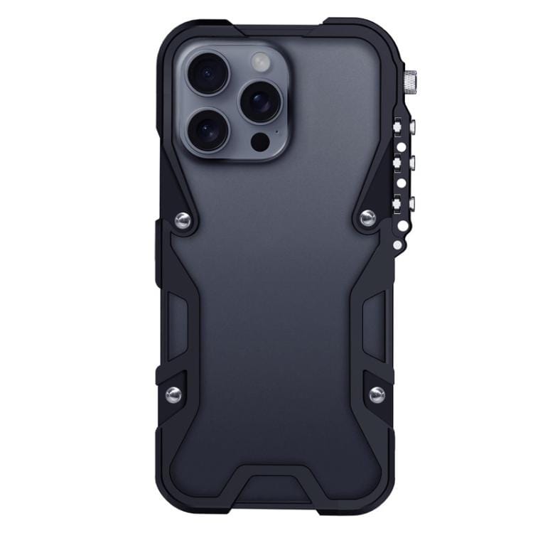 Trigger Design Hollow Metal Frame Phone Case with Lanyard...