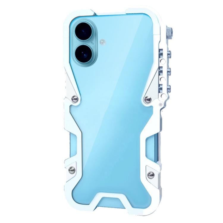 Trigger Design Hollow Metal Frame Phone Case with Lanyard...