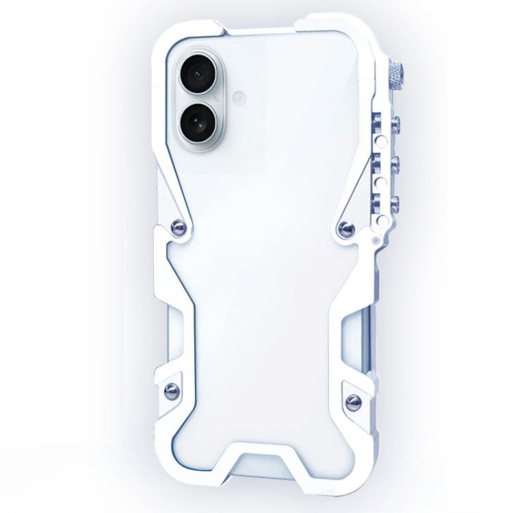 Trigger Design Hollow Metal Frame Phone Case with Lanyard...