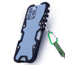 Trigger Design Hollow Metal Frame Phone Case with Lanyard...