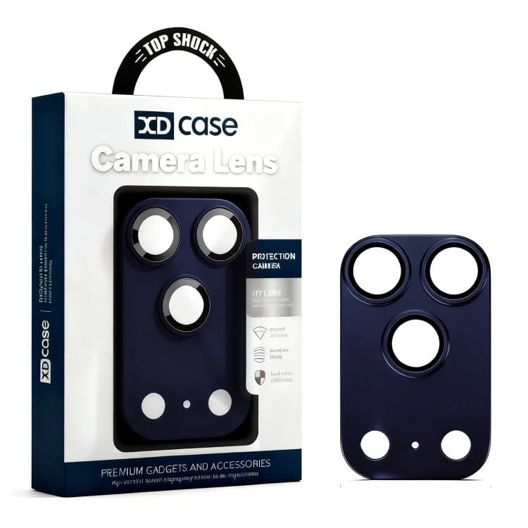 XDcase Armor Full-Coverage Frosted Metal Lens Ring Film��...