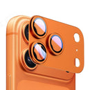 iPhone 17 Pro Max Orange Camera Protector – Bitcoin Metal Lens