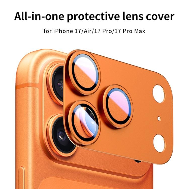 XDcase Armor Full-Coverage Frosted Metal Lens Ring Film��...