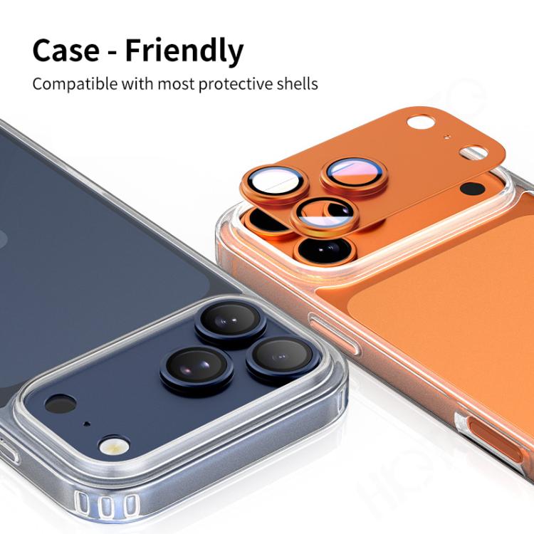 iPhone 17 Pro Max camera cover orange Armor Full‑Coverage