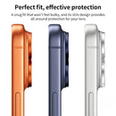 iPhone 17 Pro Max Orange Camera Protector – Bitcoin Metal Lens