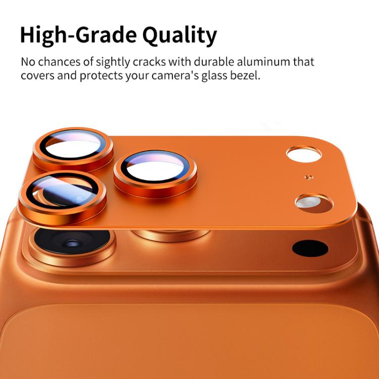 iPhone 17 Pro Max camera cover orange Armor Full‑Coverage