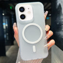 Transparent TPU Hybrid PC Magsafe Phone Case�������������...