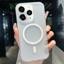 Transparent TPU Hybrid PC Magsafe Phone Case�������������...