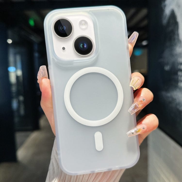 Transparent TPU Hybrid PC Magsafe Phone Case, For iPhone ...