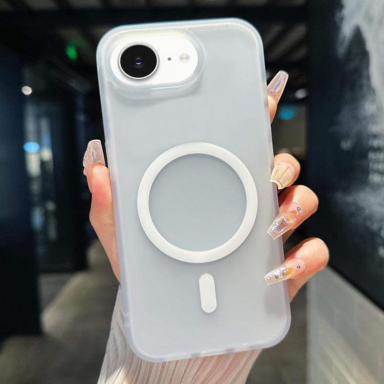Transparent TPU Hybrid PC Magsafe Phone Case