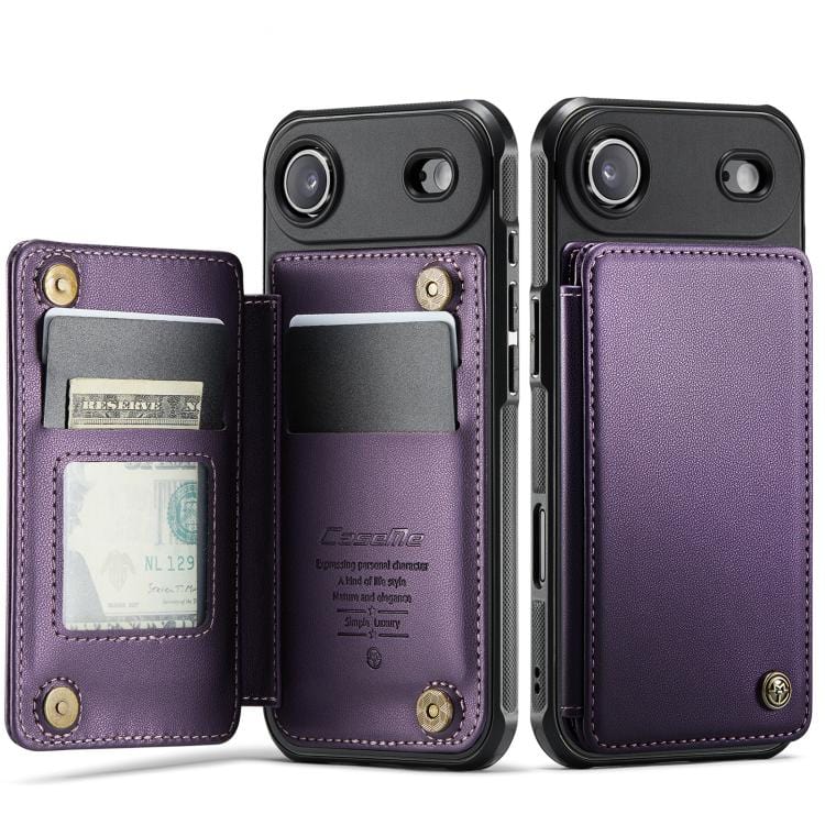 CaseMe C22 Card Slots Holder RFID Anti-theft Phone Case