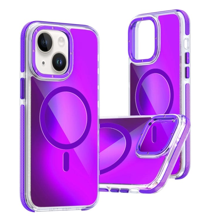 Dual-Color Gradient Discolor MagSafe Phone Case