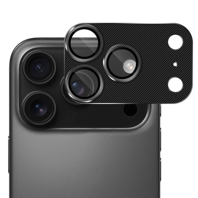 ENKAY CD Texture Aluminium Alloy Tempered Glass Lens Cover Film