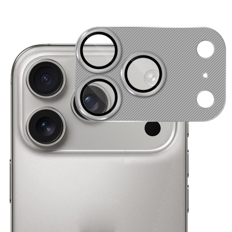 ENKAY CD Texture Aluminium Alloy Tempered Glass Lens Cover Film