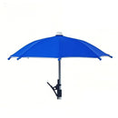 Clip on sun shade angled over a phone screen to cast shade on the display