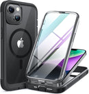 iPhone 16 Pro Case Full - Body Phone Built - in Glass Screen Protector Military