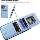 iPhone 16 Case Wallet Credit Card Holder Heavy Duty Protective Cover 16 6.1 Inch Mint Green