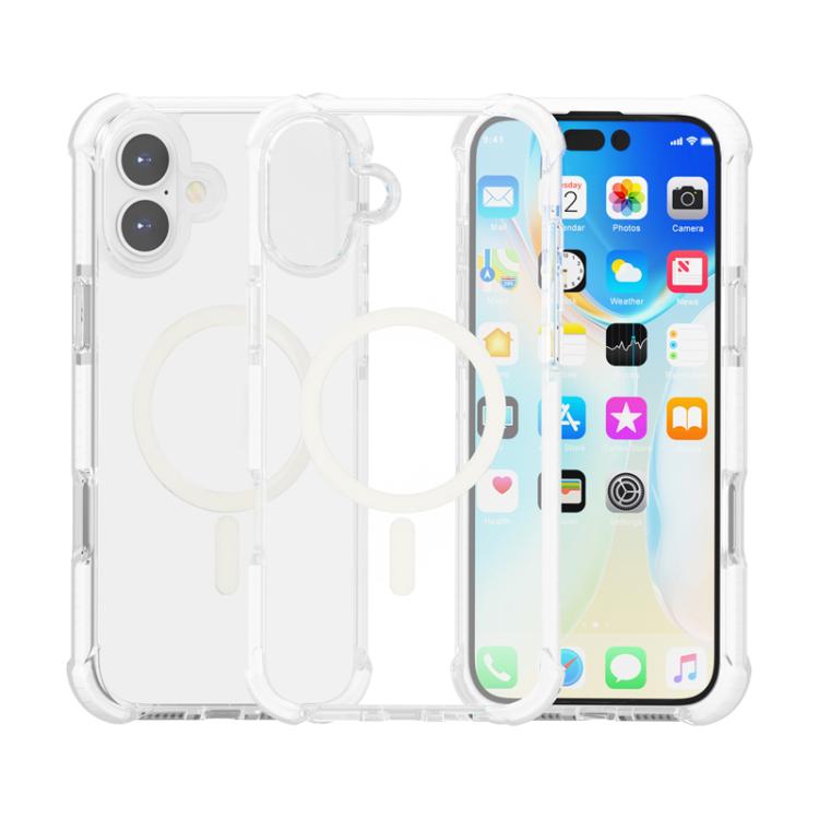 Acrylic Magsafe Magnetic Shockproof Phone Case, For iPhone 17 Pro Max, For iPhone 17 Pro, For iPhone 17, For iPhone 17 Air, For iPhone 16e