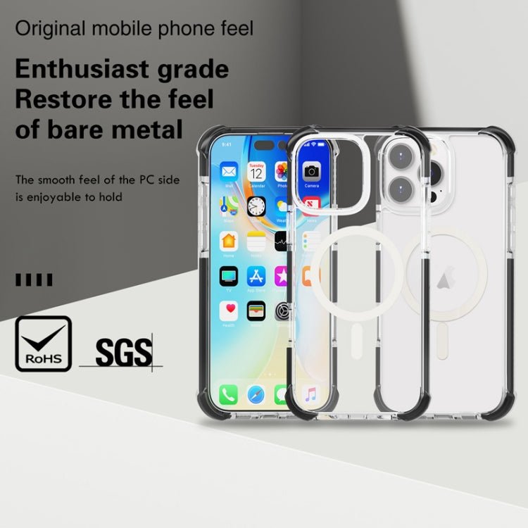 Acrylic Magsafe Magnetic Shockproof Phone Case, For iPhone 17 Pro Max, For iPhone 17 Pro, For iPhone 17, For iPhone 17 Air, For iPhone 16e