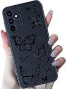 Samsung Galaxy S25 Plus Flower Butterfly Soft Silicone Phone Case