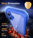 iPhone 16 Case, Full Body Rugged Case Touch Sensitive Anti - Scratch Screen Protector Pink