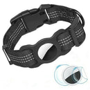 AirTag Dog Collar Reflective Nylon Adjustable Mount