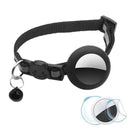 AirTag Pet Collar Case Reflective Silicone with Bell
