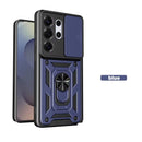 Armor Lens Protector Funda for Samsung Galaxy S26 Ultra plus Case Car Magnetic Ring Stand Shockproof Cover for Galaxys26 + S 26