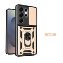 Armor Lens Protector Funda for Samsung Galaxy S26 Ultra plus Case Car Magnetic Ring Stand Shockproof Cover for Galaxys26 + S 26