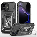 Armor PC + TPU Camera Shield Phone Case, For iPhone 17