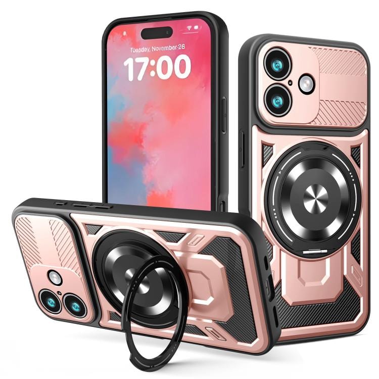 Armor Rotating Holder MagSafe Phone Case