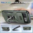 Google Pixel 8 Pro Case 2 Tempered Glass Screen Shockproof Protective Phone Cover Orange