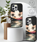 iPhone 16 Pro Case Cute Card Holder Slim Cases Paws Dog Craws