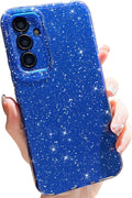 Samsung Galaxy S25 Ultra Bling Glitter Case – Thin Slim Shockproof Soft TPU Protective Cover with Sparkly Design for Girls